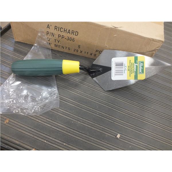 5 Pointing Trowels