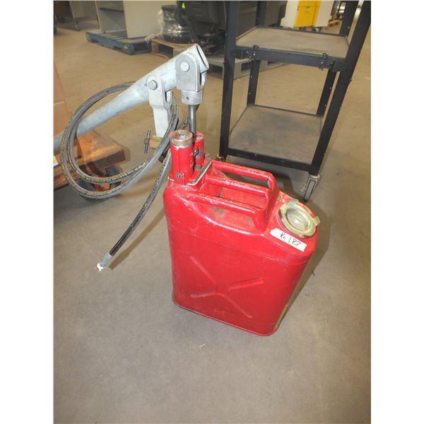 Metal Jerry Can w/ Pump