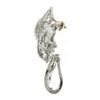 Image 5 : Vintage Solid Platinum 1.95 ctw Old Cut Diamond Ribbon Bow Flower Pin Brooch