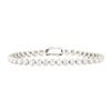 3.20 ctw Round Brilliant Cut Diamond Tennis Bracelet - 14KT White Gold