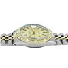 Image 8 : Rolex Mens 36MM 2Tone Yellow Gold And Steel 18K Gold Pyramid Diamond Bezel Datej