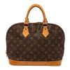 Louis Vuitton Brown Monogram Canvas Alma Satchel Bag