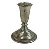 Image 2 : Vintage Crown Sterling Silver Weighted Candle Stick Holder