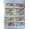Image 2 : 10x 1986 Canadian $2 Bills