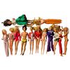 Image 2 : Assorted Barbie Dolls : 1950s,1960s, 1970s,1980s With Assorted Clothing