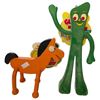 Image 1 : 2x New With Tags Gumby Dog Toys