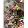 Image 2 : Vintage Oil Lamps Parts: Chimneys & Chimney Holders