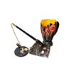 Image 2 : Vintage Variety: Scotty Dog Porcelain Jar, Pen Desk Holders, & Orange County Choppers Mug