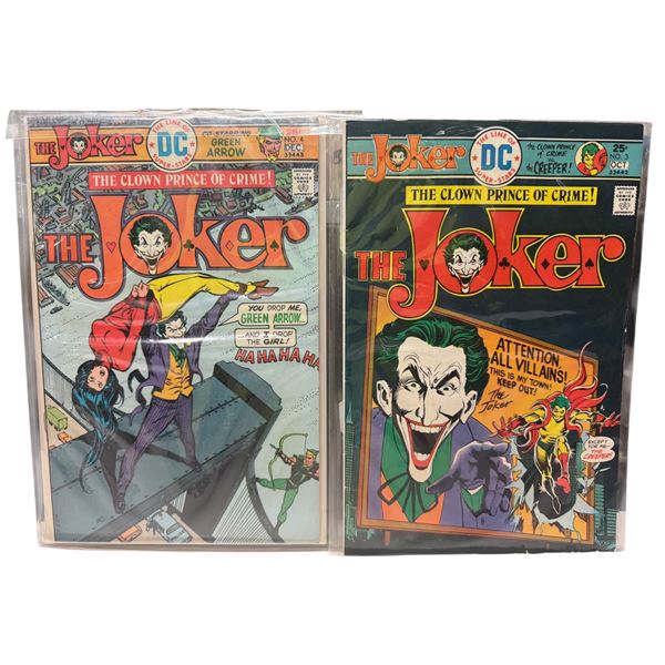 2x The Joker Comic Books: No. 3 Oct & No. 7 Dec