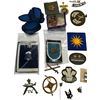 Image 2 : Vintage Variety Lot: Military Patches, Military Pins, Pendants, & More