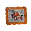 Image 3 : 5x Vintage Car Collectibles: Merit Racing Car Kit, Thermometer, & 3x 3d Old Timers Wall Hangers