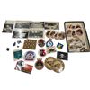 Image 1 : Vintage Variety Lot: Canadian Post Cards, RCMP Buttons, Police Buttons, Pinbacks, & More