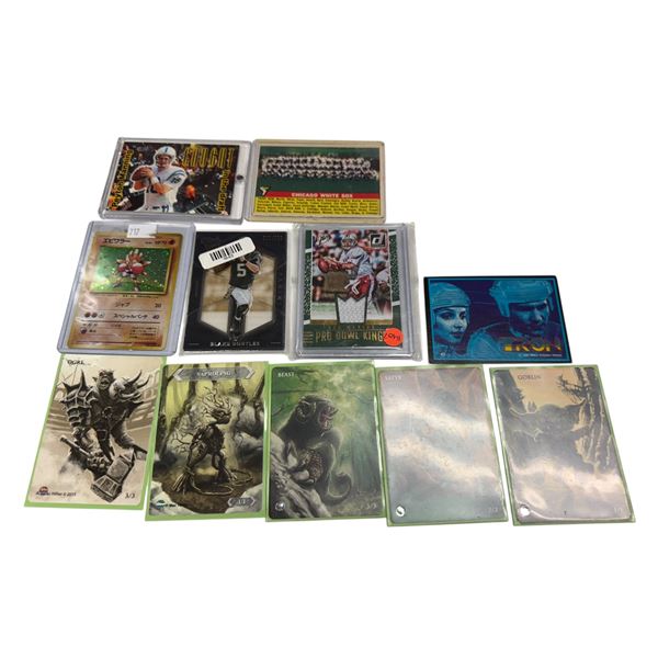 Collectible Cards: Japanese Pokemon, Dan Marino Don Russ 2016, Peyton Manning, & More