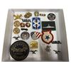 Image 1 : Assorted Vintage Military Collectibles: Air Forces, Navy, Patches, Pinbacks, & More