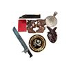 Image 2 : Vintage Variety: Ships Decanter, Wood Cutter, Steins, Carvings, & More