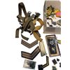 Image 2 : Various Vintage Military Collectibles: Patches, Pins, & More