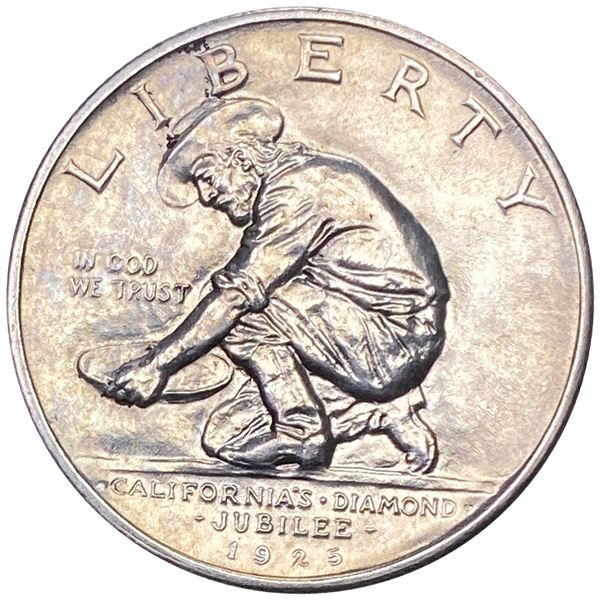 1925-S California Jubilee Half Dollar UNCIRCULATED