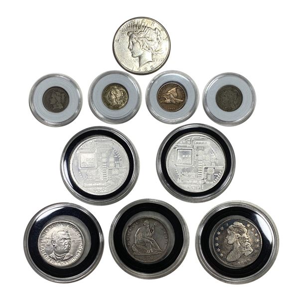 1835-1946 [10 Coins] U.S. Type Coin/Silver Lot