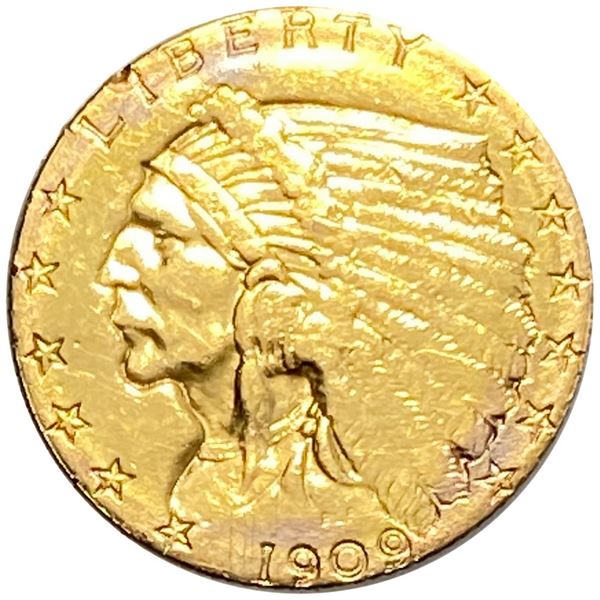 1909 $2.50 Gold Quarter Eagle