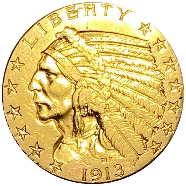1913 $5 Gold Half Eagle