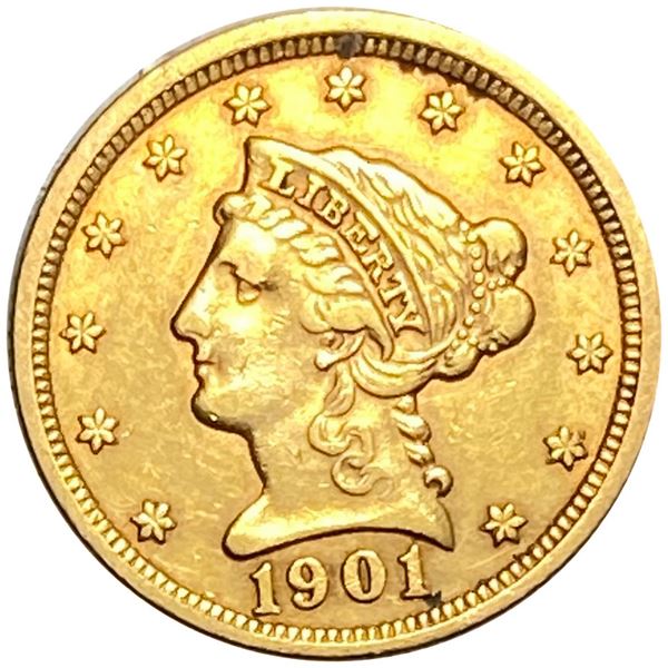 1901 $2.50 Gold Quarter Eagle