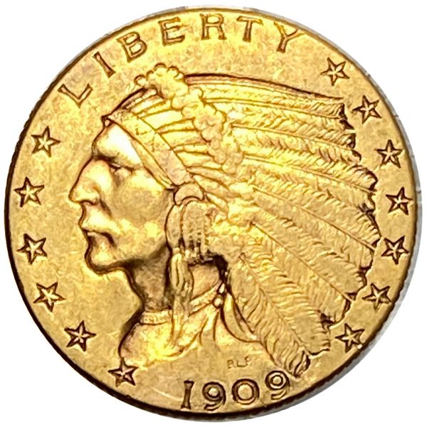 1909 $2.50 Gold Quarter Eagle