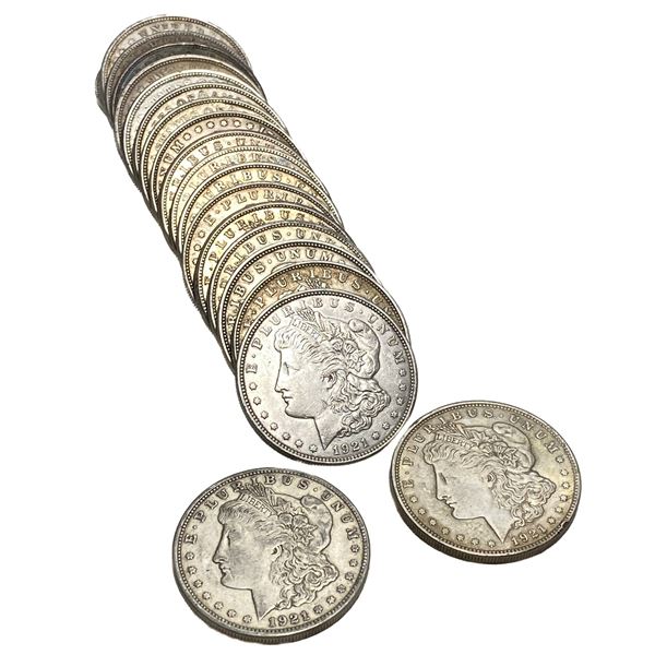 1921 [20Coins] Morgan Silver Dollar