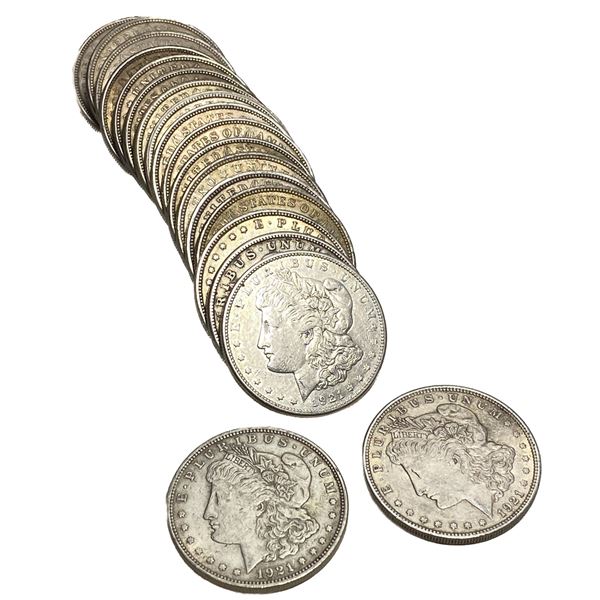 1921 [20 Coins] Morgan Silver Dollar
