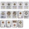 Image 2 : 1956-2010 High Grade US Type Coin Lot [14 Coins] PCGS/NGC MS/PR64-67