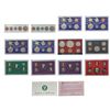 Image 1 : 1971-1994 GEM BU US Proof and Mint Set Lot [56 Coins]