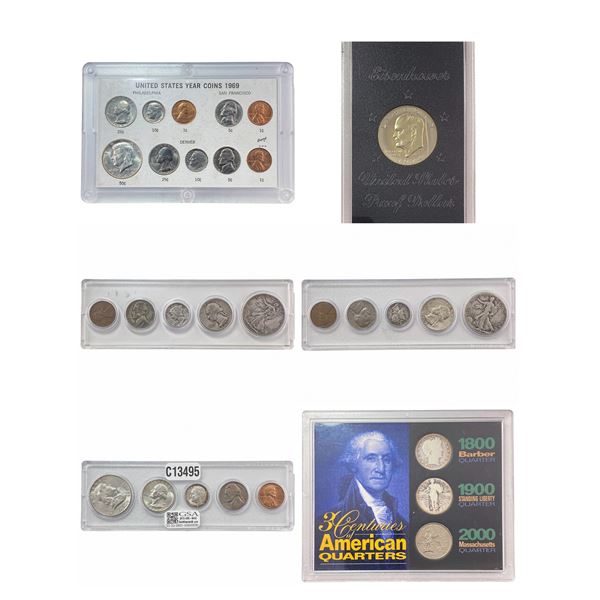1898-2000 GEM BU US SIlver Coin Lot [34 Coins]