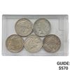 Image 1 : [5]1928S Silver Peace Dollar