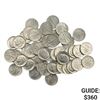 Image 1 : 1964 Roosevelt Dime Roll[50] Coins