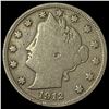 1912-S Liberty Victory Nickel NICELY CIRCULATED
