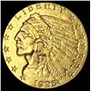 1925-D Gold Indian Head $2.5 Quarter Eagle CHOICE AU