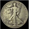 1938-D Silver Walking Liberty Half Dollar LIGHTLY CIRCULATED