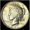 1921 Silver Peace Dollar LIGHTLY CIRCULATED