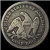 Image 2 : 1857 Seated Liberty Quarter LIGHTLY CIRCULATED
