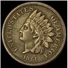 1861 Indian Head Cent NEARLY UNCIRCULATED