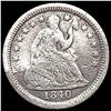 1840-O Seated Liberty Half Dime LIGHTLY CIRCULATED