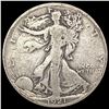 1921-S Walking Liberty Half Dollar NICELY CIRCULATED