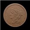1850 Braided Hair LG Half Cent LIGHTLY CIRCULATED