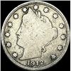 Image 1 : 1912-S Liberty Victory Nickel NICELY CIRCULATED