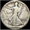 1916-S Silver Walking Liberty Half Dollar NICELY CIRCULATED