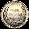 1920 Silver Maine Centennial Half Dollar NEARLY UNCIRCULATED
