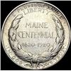 1920 Silver Maine Centennial Half Dollar UNCIRCULATED