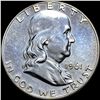 1961 Silver Half Dollar Franklin GEM PROOF