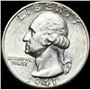 1941-S Silver Washington Quarter UNCIRCULATED