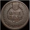 Image 2 : 1869 Indian Head Cent NICELY CIRCULATED