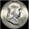 1952-S Silver Half Dollar Franklin GEM BU